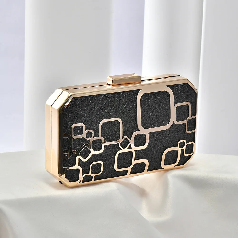 Hollow Out Acrylic Evening Purse by Snagg It Purses