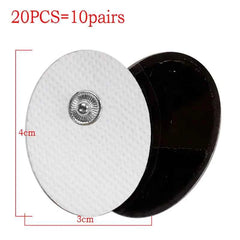 Electric TENS EMS Electrode Pads – Reusable Gel Therapy Replacement Pads