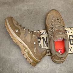 Non-slip suede leather hiking shoe – image 8