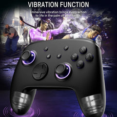 Luminous Wireless Pro Controller Turbo & Motion Control Compatible With Switch, Switch 2 & OLED by Snagg A Game Controller