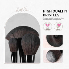 Professional Master Artist Brush Collection – 10 to 30 Piece Premium Vanity Sets