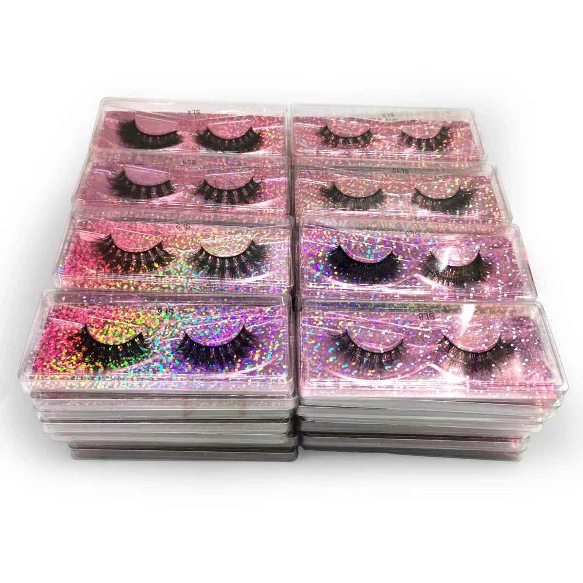 Professional 3D Faux Mink Eyelash Collection – Bulk Wholesale Custom Series