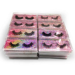 Professional 3D Faux Mink Eyelash Collection – Bulk Wholesale Custom Series