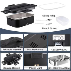 1.8L Electric Lunch Box Food Heater by Snagg A Lunch Bag