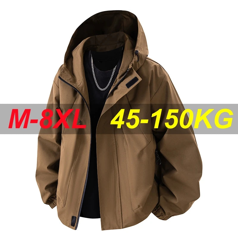 Men’s Casual Hooded Waterproof Jacket by Snagg A Jacket