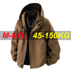 Men’s Casual Hooded Waterproof Jacket by Snagg A Jacket