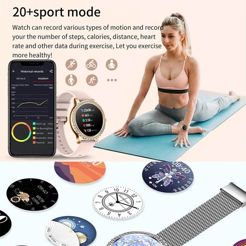 Diamond Band Ladies Smartwatch - SnaggIt