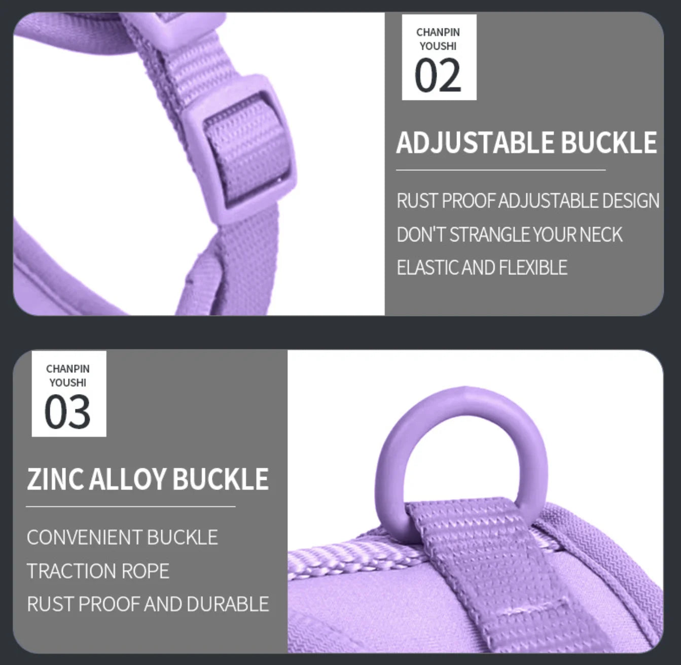 Dog Chest & Back Harness by Snagg A Harness