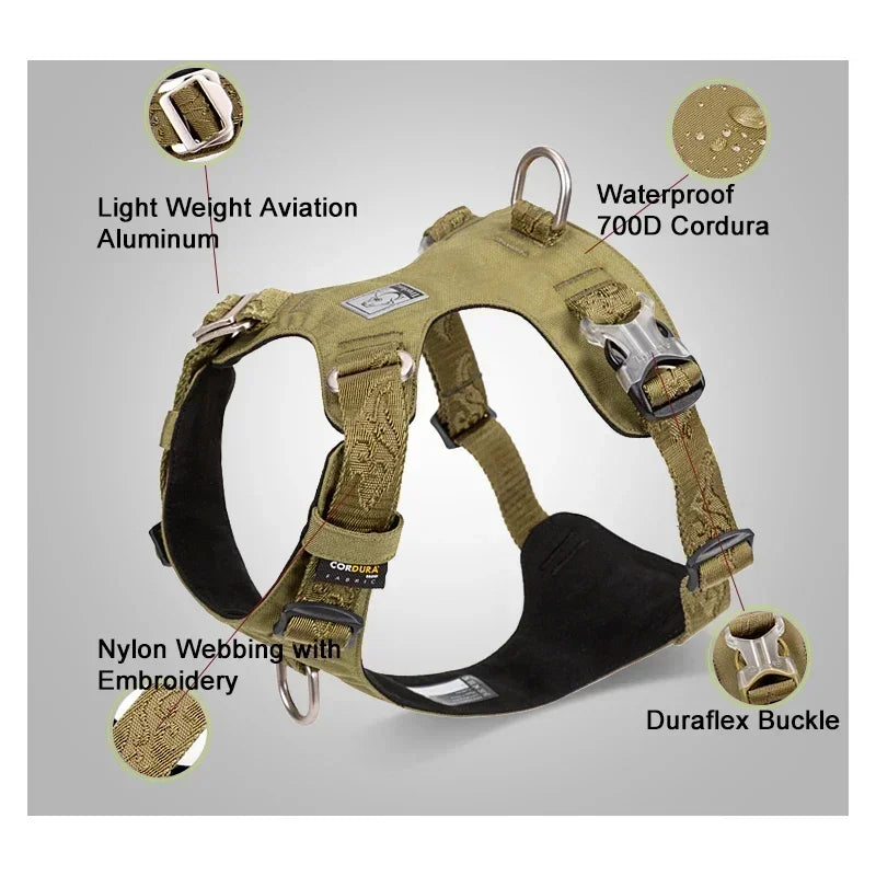 Lightweight Adjustable Dog Harness by Snagg A Harness
