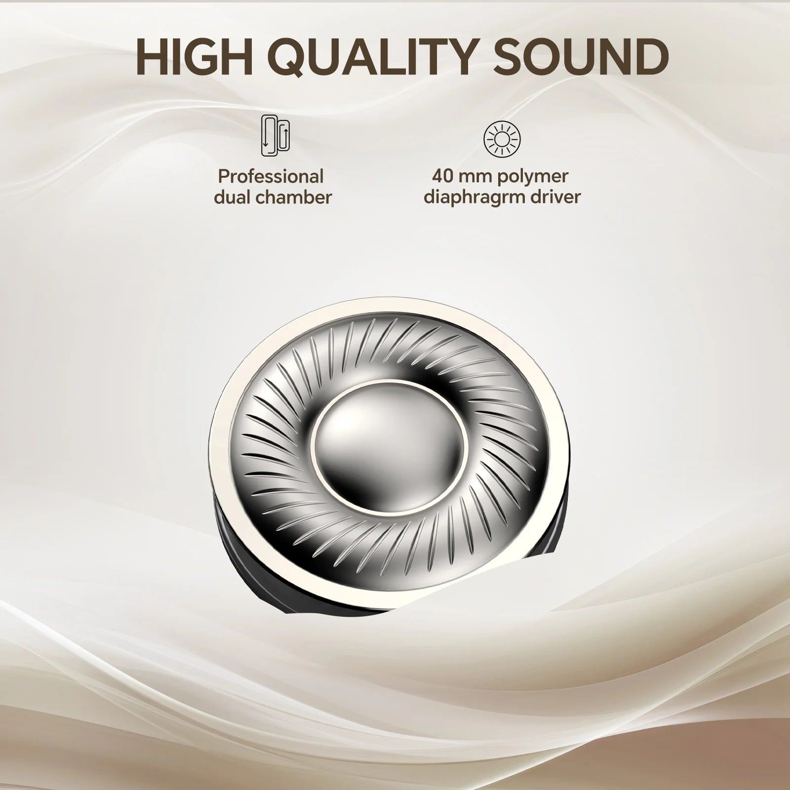 A10 ANC Wireless Headphones | Bluetooth Over-Ear Noise Cancelling Headset (50H Playtime) by Snagg A Headphone