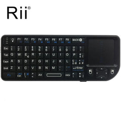 X1 Mini 2.4GHz Wireless Keyboard - 3 in 1 Multimedia Controller & Touchpad