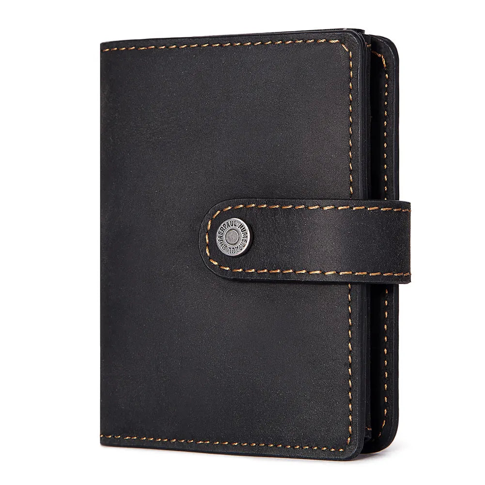 Leather RFID Pop-Up Wallet by Snagg It Wallet