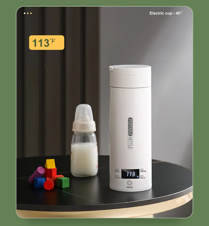 Electric Kettle 4 Temp Control Portable Leakproof Home by Snagg A Mug