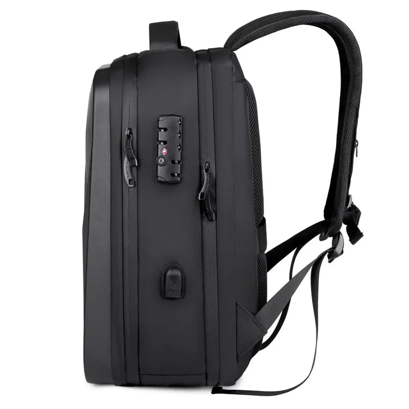 Multi-Functional Hard Shell Laptop Backpack by Snagg A Backpack