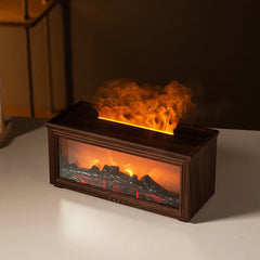 7 Color Essential Oil Fireplace Diffuser by Snagg A Diffuser