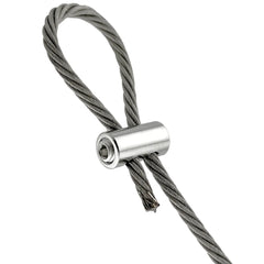 Stainless Steel Wire Rope Clamps 2/3mm | Adjustable Screw Cable Fastener Clip Sling Fitting 10pcs