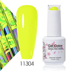Professional 15ml HEMA & TPO-Free Gel Polish – High-Performance Semi-Permanent Varnish for Sensitive Skin