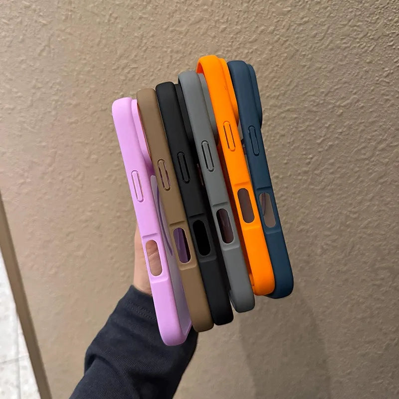 Matte MagSafe Translucent Frosted Shockproof Case – for iPhone 15 Series - Phone Cases & Covers