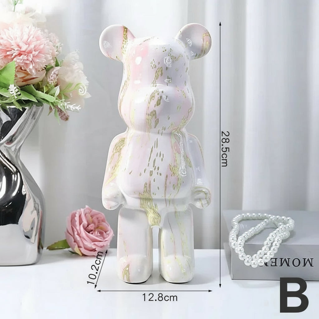 Aesthetic Nordic Bear Figurine by Snagg A Sculpture