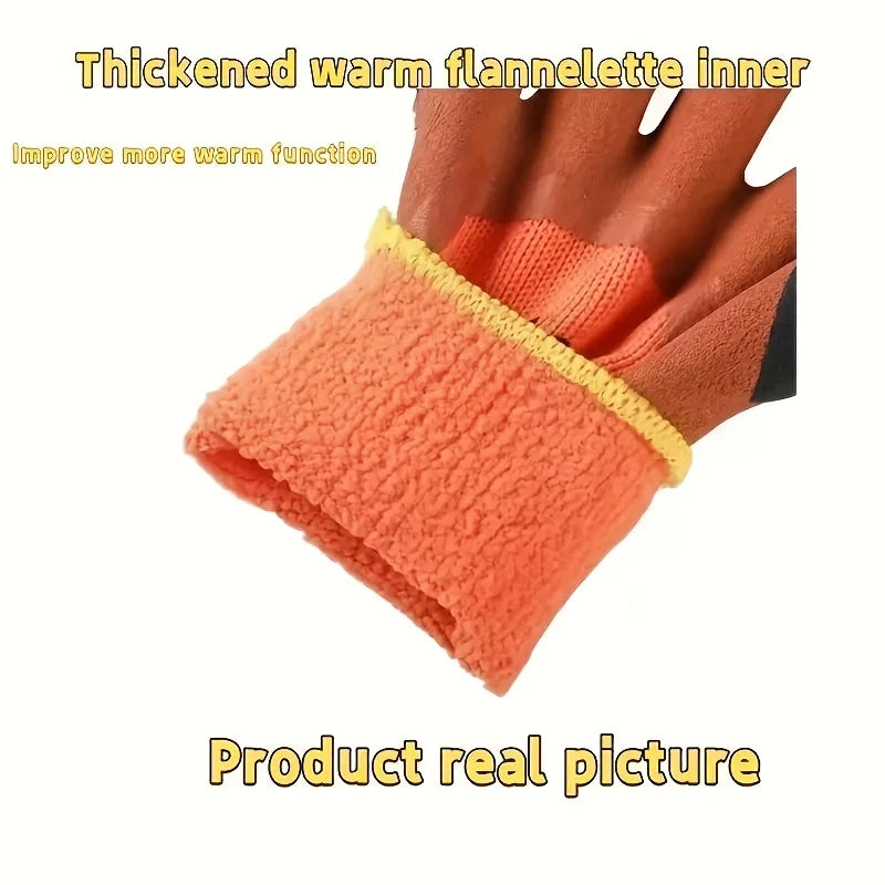 10 Pairs of Waterproof Winter Work Gloves by Snagg A Gloves