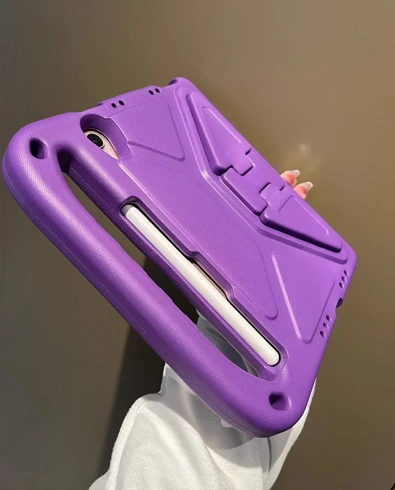 Purple Stand Shockproof Tablet Case for IPad Series by Snagg An iPad Case