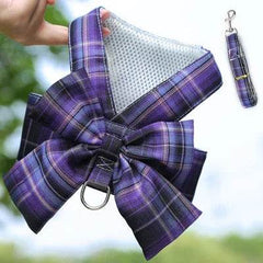 Adjustable Bow Tie Dog Harness & Leash Set - SnaggIt