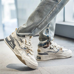 Men’s Thick-Soled Casual Shoes – All-Season Comfort Board Sneakers by Snagg A Shoes