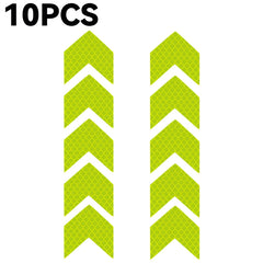 80-10PCS Safety Reflective Stickers Strip by Snagg A Reflective Stickers