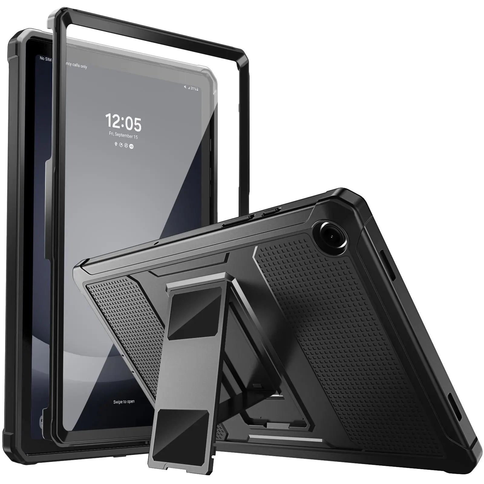 Shockproof Full Body Rugged Case For Samsung Galaxy Tab A9 Plus 11-Inch 2023 by Snagg A Tab Case