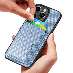 Carbon Fiber Style PU Leather MagSafe Case for iPhone 17 Air / Series (LM2) by Snagg A Phone Case