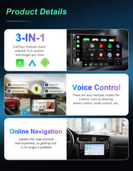 2 in 1 Wireless CarPlay & Android Auto Adapter by Snagg A Car Adapter