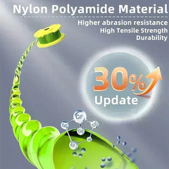 0.08” Twisted Weed Trimmer Line Compatible with Ryobi ONE+ Trimmers - String