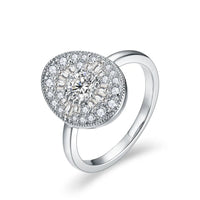 Full Moissanite Twilight Ring by Snagg A Ring