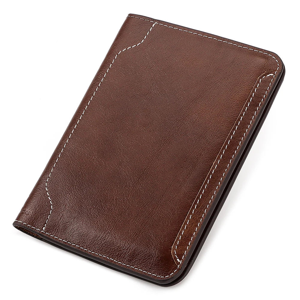 Genuine Leather RFID Passport Holder by Snagg It Wallet