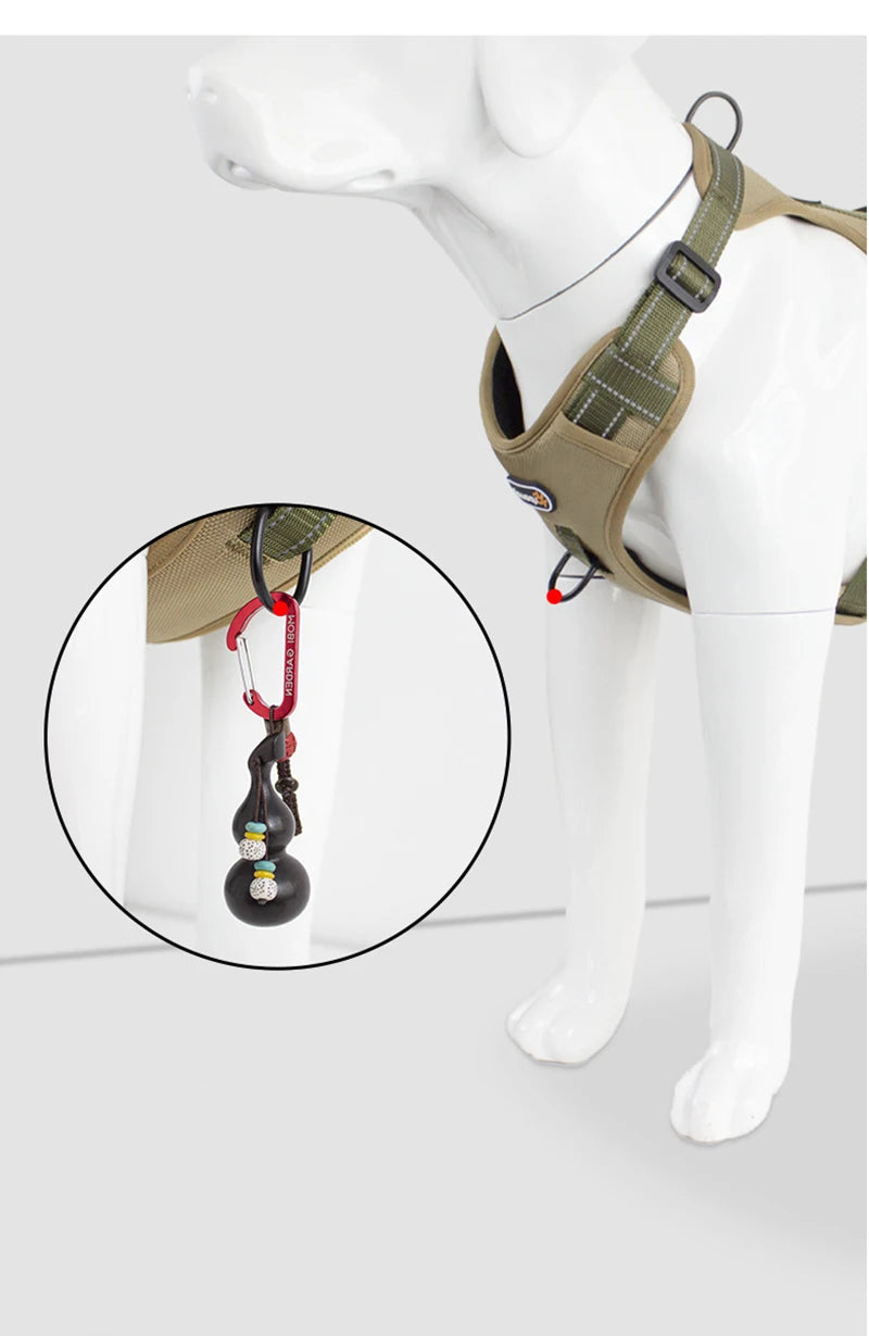 Adjustable Reflective Dog Harness by Snagg A Harness