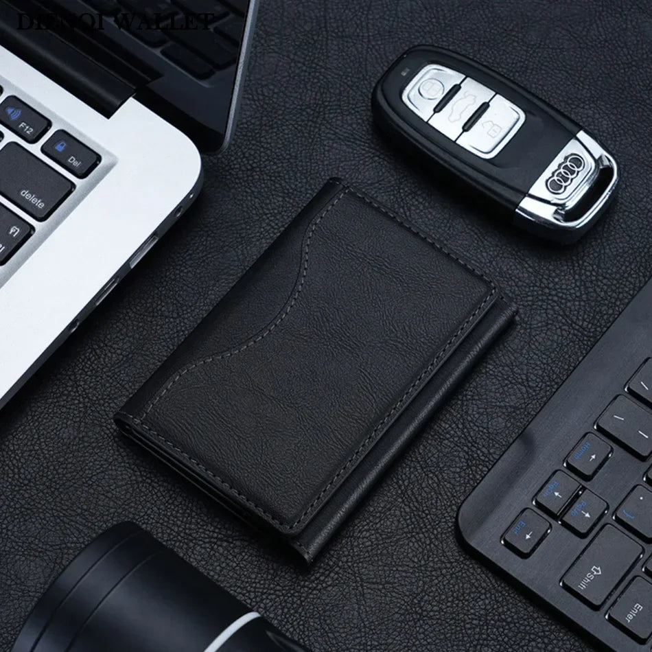 MagSafe Compatible Trifold PU Leather Wallet by Snagg A MagSafe Wallet