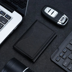 MagSafe Compatible Trifold PU Leather Wallet by Snagg A MagSafe Wallet
