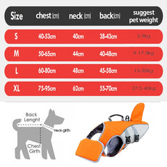 Pet Swimming Life Jacket by Snagg A Jacket
