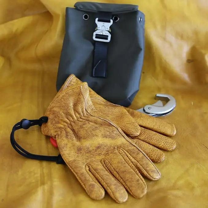 Brown Leather Work Gloves for by Snagg A Gloves