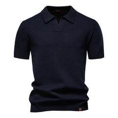 Men's Summer Breathable Polo | Lightweight Stretch Casual Essential