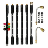 4000 PSI Heavy Duty Pressure Washer Extension Rod Kit by Snagg As Extension Rod