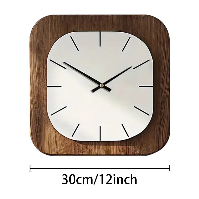 Modern Square Acrylic Wall Clock by Snagg A Clock