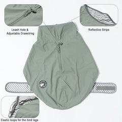 Waterproof Puppy Dog Raincoat by Snagg A Raincoat