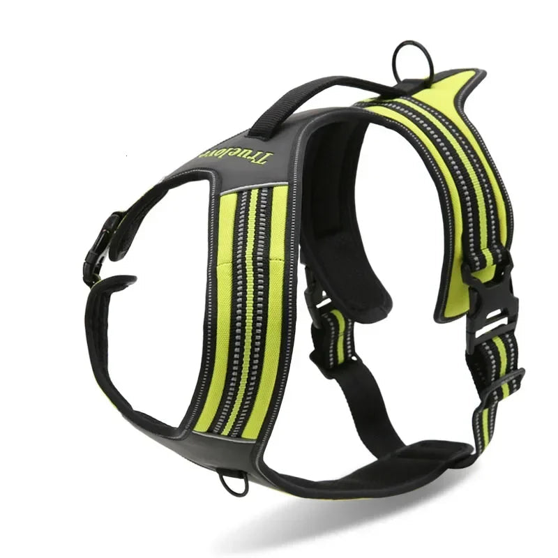 Reflective No-Pull Dog Harness with Handle by Snagg A Harness