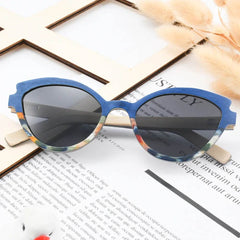 Cat Eye Wood Sunglasses - SnaggIt