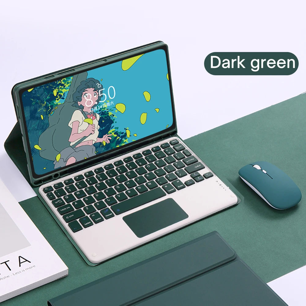 Case & Keyboard For Samsung Galaxy S10 Lite,S10 FE/S9 FE 10.9‘’,A9 Plus S7 S8 S9 11",S9 FE Plus/S10 FE Plus by Snagg A Wireless Keyboard