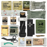 Tactical First Aid Supplies for Emergency Survival & Combat Care by Snagg An Emergency Kit