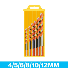 3-12mm Multifunctional Triangle Glass Drill Bit Set