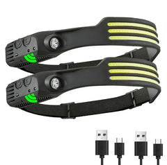 Powerful COB LED Induction Headlamp by Snagg A Headlamp