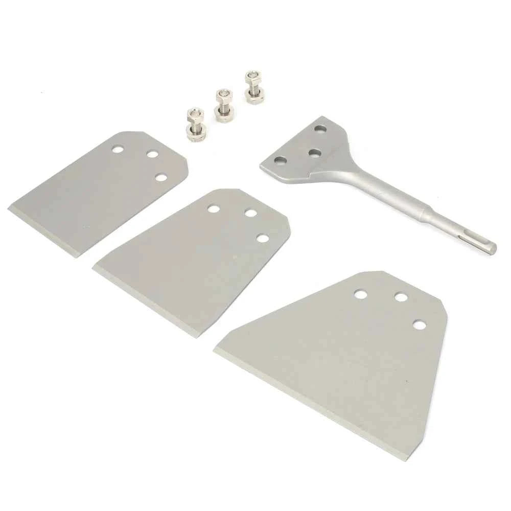 SDS Plus Heavy Duty Floor Scraper | Replaceable Scaling Chisel for Tile, Adhesive & Concrete Removal